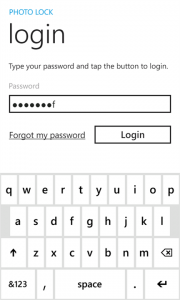 Photo Lock l’app per proteggere Photo e Video su Windows Phone