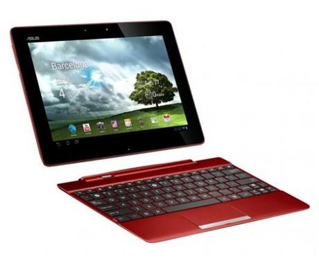 asus transformer padtf300red e1330373566829 ASUS Transformer Pad 300, tablet di fascia media per tutti [MWC 2012]