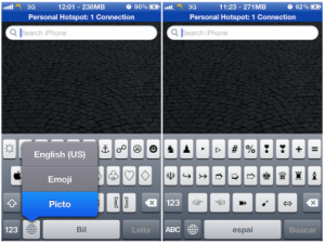 TweakCydia: PictoKeyboard, il tweak che aggiunge la tastiera Unicode su iOS