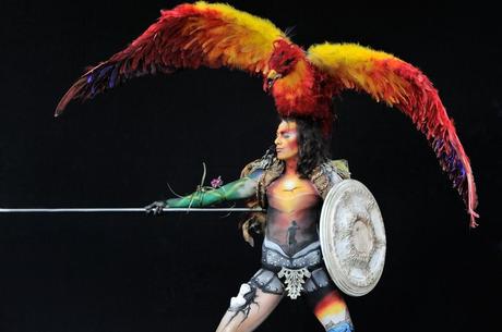 World body painting festival 2011 -video special effects 3rd place