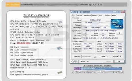 Intel Ivy Bridge Core i7-3770K