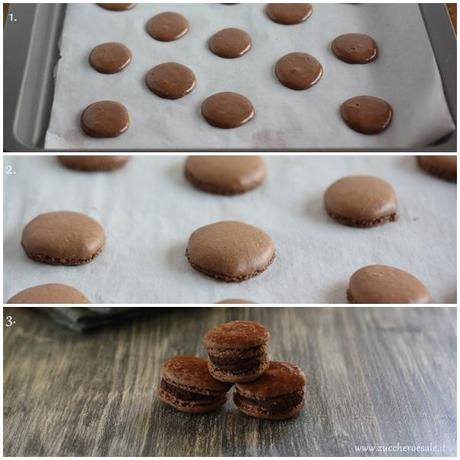 Macarons al cioccolato