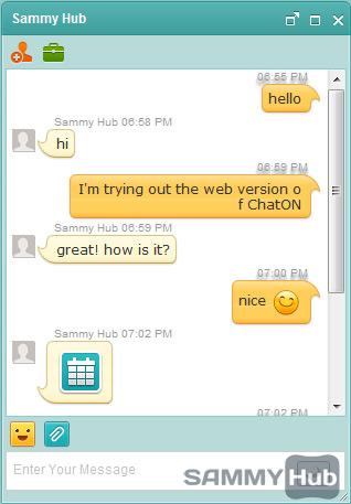 chaton web 4 Samsung ChatOn disponibile per tutti, anche per PC