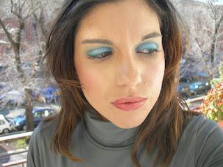 Il make up di ieri (di nuovo alle prese con la MUA palette :D)