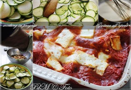 Oggi cucina lui: Lasagne funghi e zucchine, Gusteau all’opera