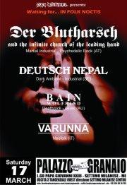 DER BLUTHARSCH con DEUTSCH NEPAL, BAIN e VARUNNA.