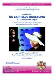 cappello borsalino.- teatro