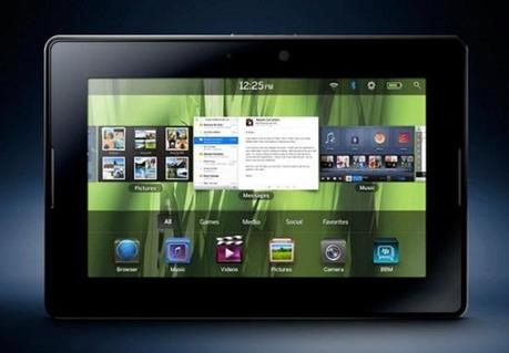 RIM PlayBook BlackBerry tablet RIM BlackBerry PlayBook e la Condivisione Wireless DLNA [MWC 2012]