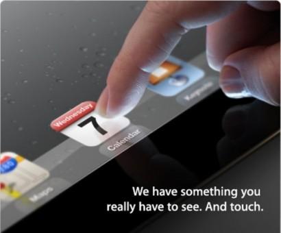 ipad 3 event 410x340 Ufficiale: iPad 3 verrà presentato il 7 marzo keynote iPad 3 Apple 