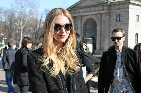 MILANO FASHION WEEK \\ STREET STYLE \\ CHIARA FERRAGNI