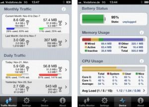 DataMonitor il miglior programma per avere sotto controllo il traffico dati è disponibile su Cydia