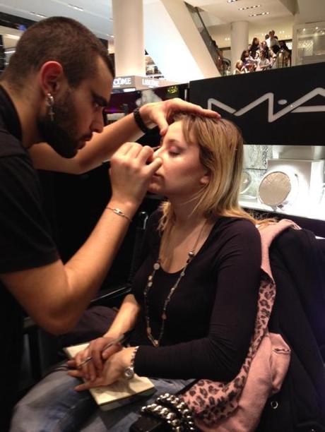 trucco sfilate mac