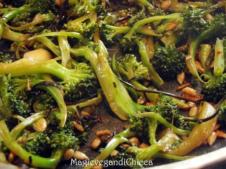 Pappardelle aramose con broccoli