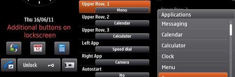 Lockscreen Buttons per Nokia Belle