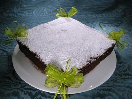 Torta versata alla ricotta