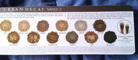 NAKED 2 - Swatches & prime impressioni