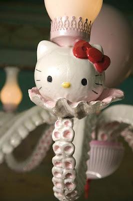 Hello Kitty Tentacle Chandelier