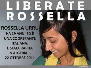 #freeRossellaUrru #freeRossella