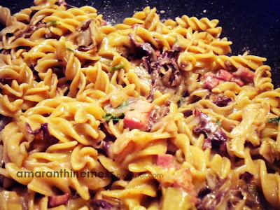 Pasta al radicchio