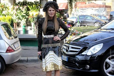 In the Street...Milan Fashion Week...Absolutely Anna