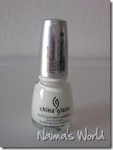 china glaze snow