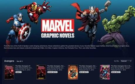 Fumetti Marvel… da ora disponibili su iBookstore