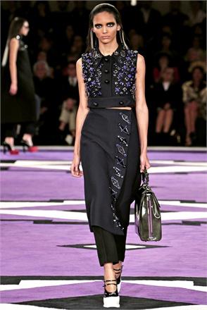 Black Models from Milan Fashion Week fw 12-13