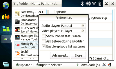 gPodder è un'applicazione pensata per cercare, aggiungere e gestire qualsiasi tipo di podcast.