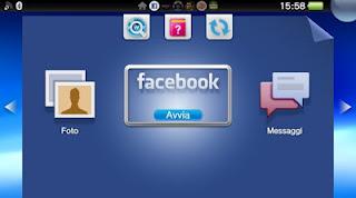 Playstation Vita : risolto il problema dell'applicazione Facebook