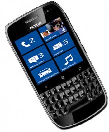 Nokia Windows Phone con Tastiera QWERTY : Ecco il futuro !