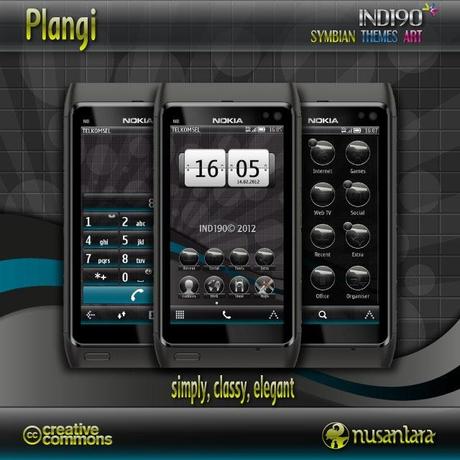 Theme Nokia Symbian Belle Plangi By Ind190
