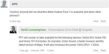 Feature Pack 1 Nokia Symbian Belle : Ecco come aumentare la velocità della CPU
