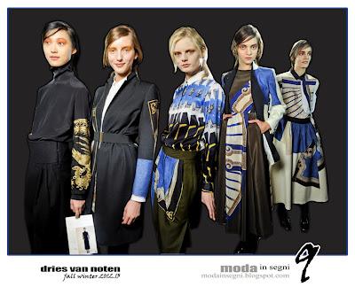 Le pagelle: DRIES VAN NOTEN FALL WINTER 2012 2013