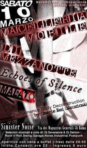 ECHOES OF SILENCE con altri due gruppi al Sinister Noise.