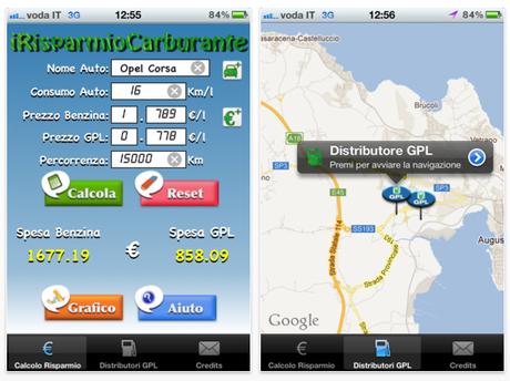 Recensione iRisparmioCarburante by Apple-Zone