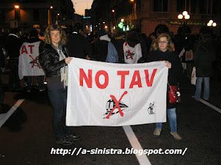 No Tav Genova - le immagini di oggi 1 marzo 2012