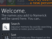 Namerick: memorizzare nomi delle persone loro attività [App Iphone]