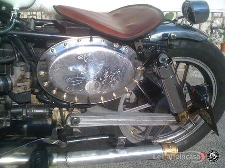 Lefatteincasa 2 : The italian bob  Guzzi v65 by Gex