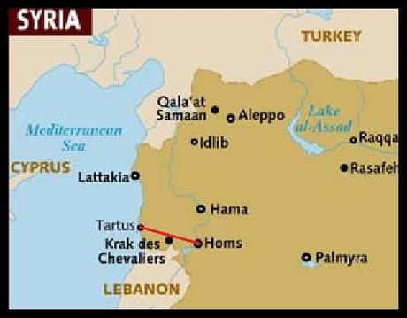 Il porto strategico di Tartus e Homs, epicentro della rivolta