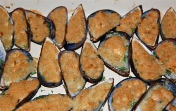 Cozze gratinate - Piatto ultimato