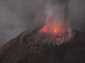 Rialzo dell'attivita' vulcano santiaguito