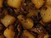 Padellata patate funghi champignon