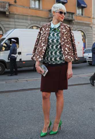 Street style of Milan Fashion Week