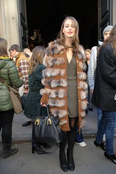 Street style of Milan Fashion Week