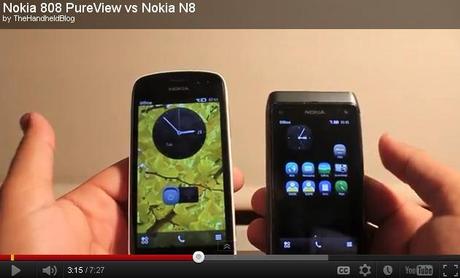 Nokia N8 Vs Nokia 808 PureView : Due grandi fotocamere a confronto – Video