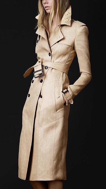 Burberry trench primavera estate 2012