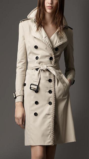 Burberry trench primavera estate 2012