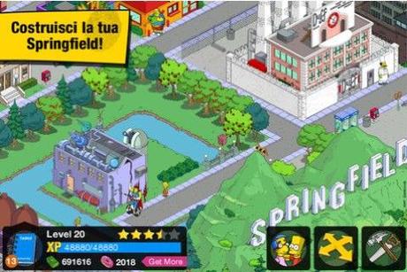 Vi siete mai sognati di costruire una cittadina come Springfield? Ora si può su iPhone e iPad