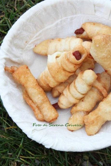 INVOLTINI FRITTI CON WUSTERL di Dolcipensieri