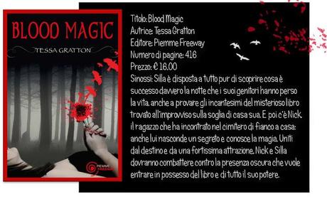 Recensione in anteprima : Blood Magic, di Tess Gratton